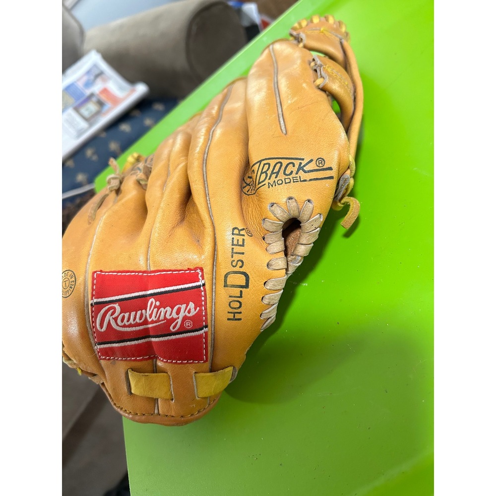Rawlings RBG50 Ozzie Smith Baseball Glove Right Hand Throw Tan Leather Fastback
